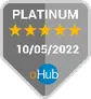 Selo oHub Platinum — Biavini avaliada com 5 estrelas em 10/05/2022